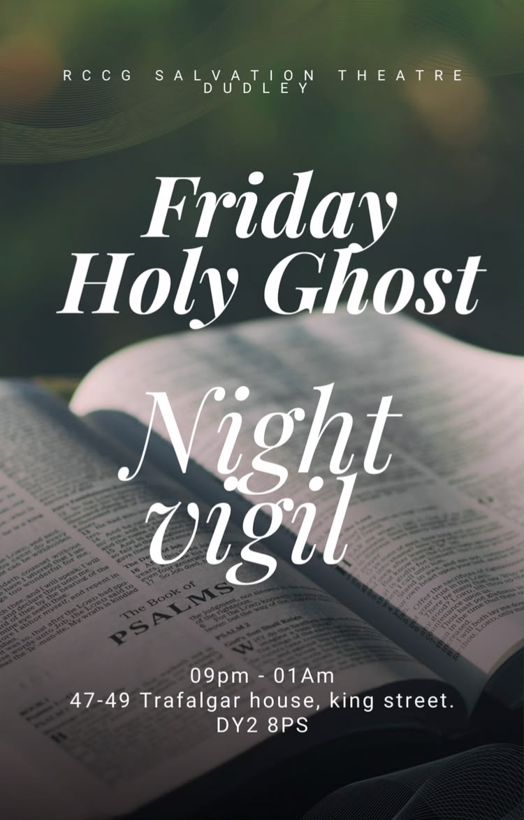 RCCK Holy Ghost Night Vigil